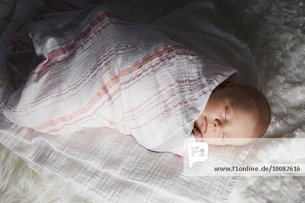 Neugeborenes neugeboren Neugeborene Decke Baby