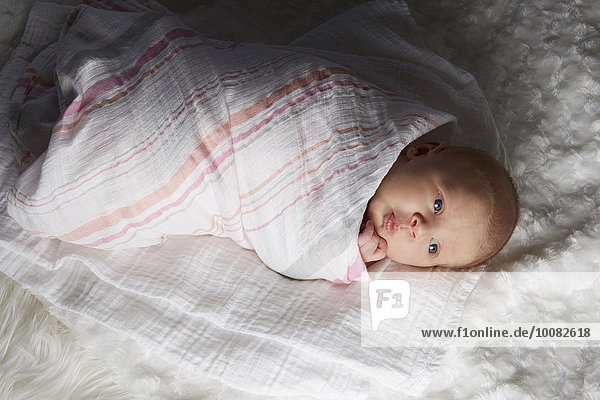 Neugeborenes neugeboren Neugeborene Decke Baby