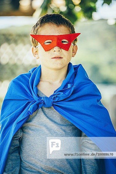Europäer Junge - Person Superheld Kleidung Kostüm - Faschingskostüm Verkleidung
