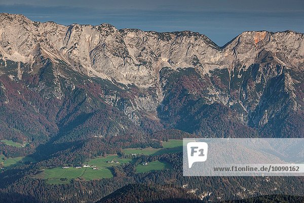 Panorama Fernverkehrsstraße Bayern Berchtesgaden Deutschland klingeln