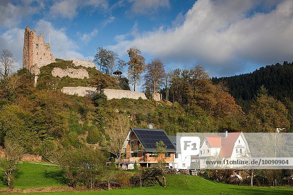 Palast Schloß Schlösser Ruine Schwarzwald Deutschland