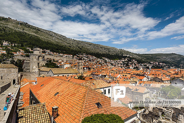 Altstadt  Dubrovnik  Dalmatien  Kroatien  Europa