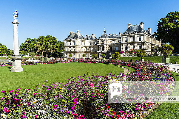 Le Jardin du Luxemburg  Paris  Frankreich  Europa