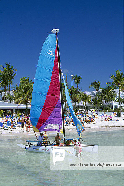 South Beach  Key West  Florida Keys  Florida  USA  Nordamerika