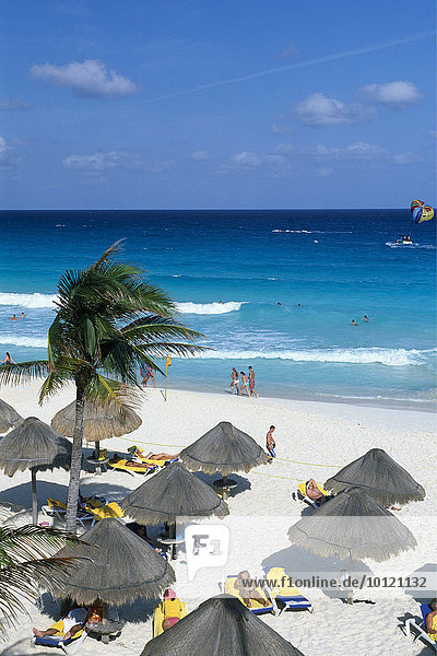 Beach Cancun Riviera Maya Mayan Riviera Yucatan Mexico North America