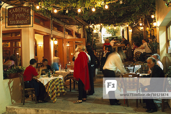 Taverne  Plaka  Athen  Griechenland  Europa