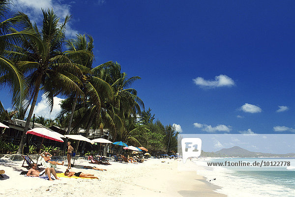 Lamai Beach  Ko  Koh Samui  Thailand  Southeast Asia  Asia