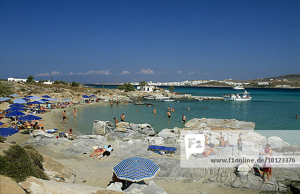 Kolymbithres Strand  Paros  Kykladen  Griechenland  Europa