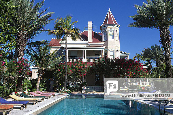 Kolonialstilhaus  Key West  The Keys  Florida  USA  Nordamerika