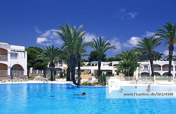 Hotelanlage in Talamanca Ibiza Balearen Spanien Europa