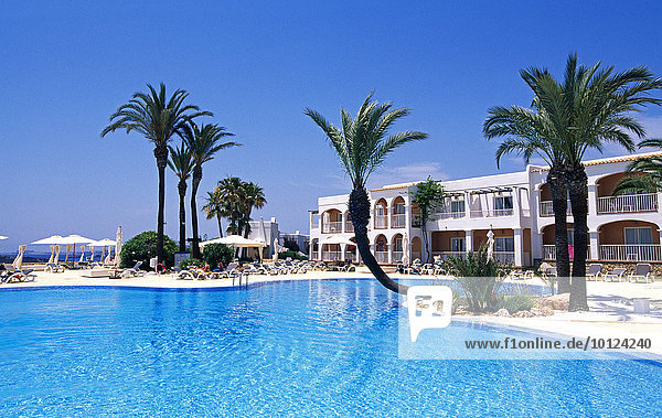 Hotelanlage in Talamanca Ibiza Balearen Spanien Europa