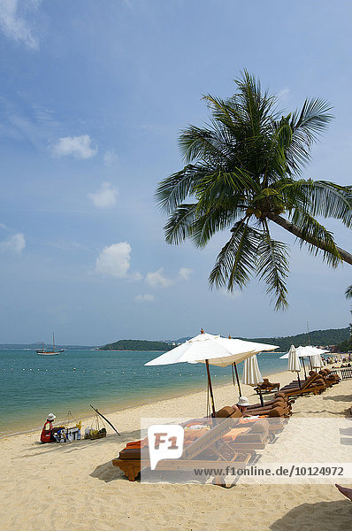 Mae Nam Beach  Insel Ko Samui  Thailand  Asia  Asien