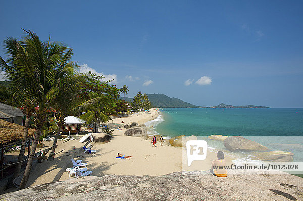 Lamai Beach  Ko Samui island  Thailand  Asia