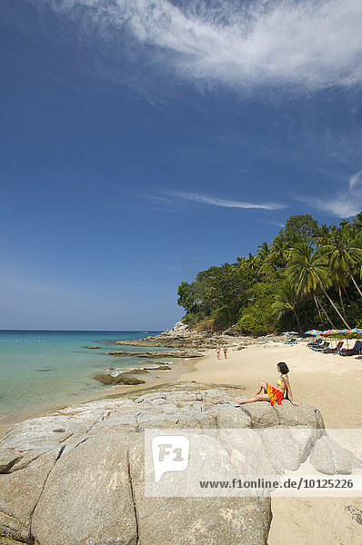 Surin Beach  Insel Phuket  Thailand  Asien