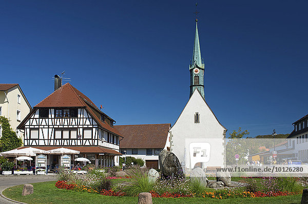 Kirche in Unteruhldingen am Bodensee  Baden-Württemberg  Deutschland  Europa