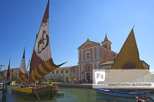 Museo della Marineria maritime museum  Cesenatico  Adriatic Sea  Emilia-Romagna region  Italy  Europe