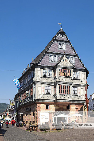 Hotel Zum Riesen  ältestes Gasthaus Deutschlands  Miltenberg  Mainviereck  Unterfranken  Franken  Bayern  Deutschland  Europa