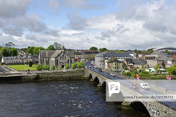 Ausblick auf Thomondgate  Limerick  Irland  Europa