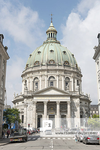 Frederikskirche  auch Marmorkirche genannt  Kopenhagen  Dänemark  Europa