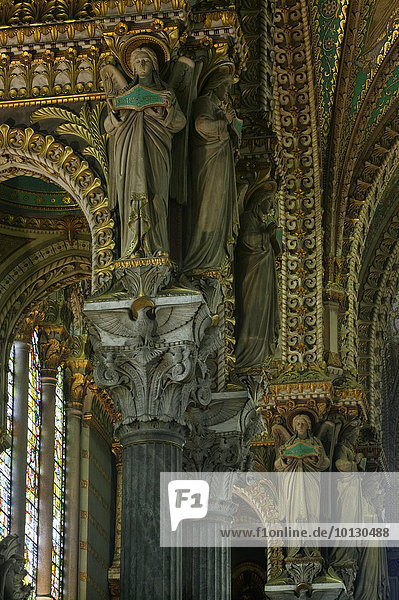 Notre-Dame-Basilika  Lyon  Rhône-Alpes  Frankreich  Europa