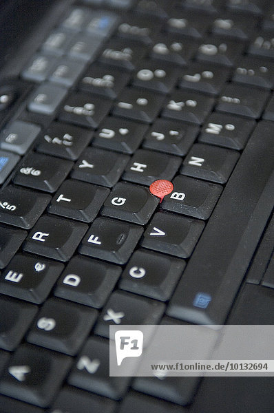 Laptop keyboard  close-up
