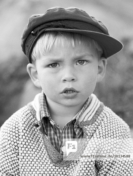 Portrait Junge - Person Mütze Kleidung