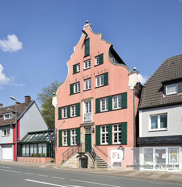 Stuniken house  1748  Hamm  Westphalia  North Rhine-Westphalia  Germany  Europe
