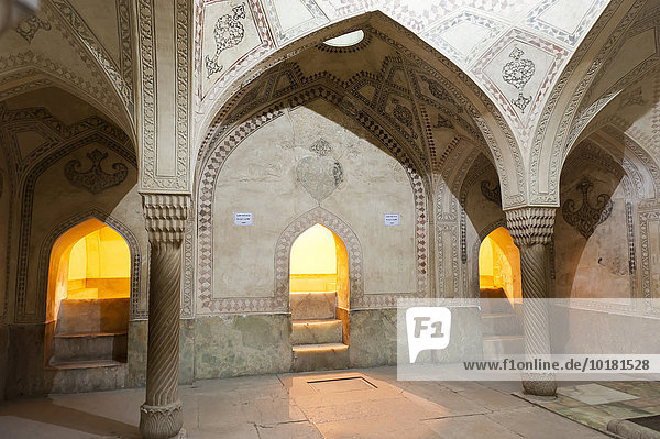 Hamam in der Zitadelle des Karim Khan oder Arg-e Karim Khani  Schiras oder Shiraz  Iran