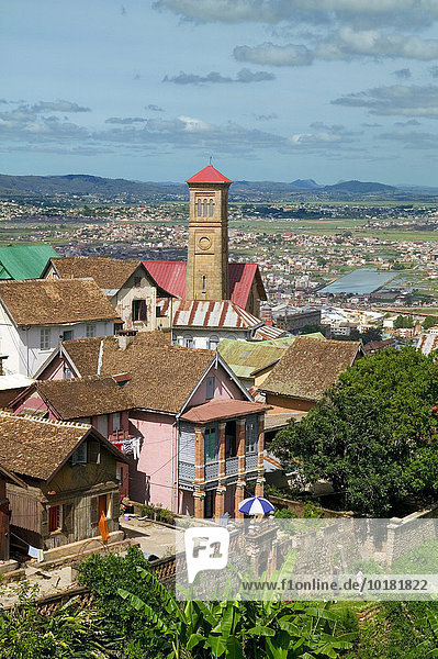 Stadtansicht  Antananarivo  Madagaskar  Afrika