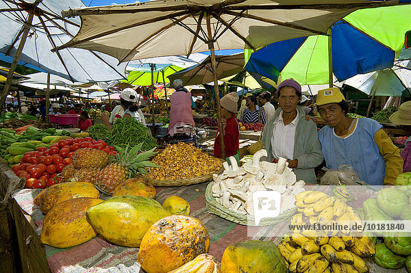 Market  Antananarivo  Tana  Madagaskar  Afrika