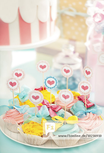 Party Teller Geburtstag cupcake