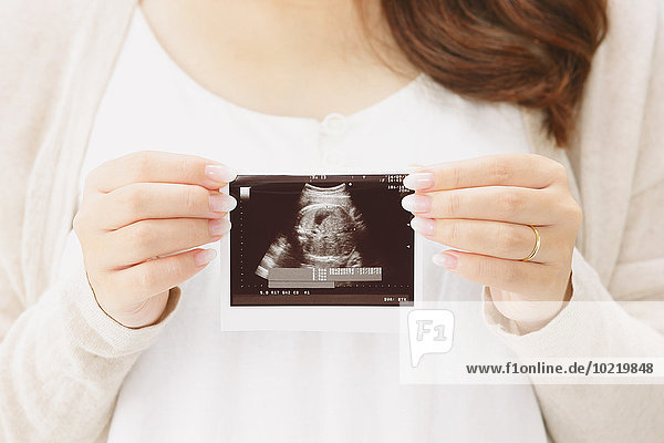 Frau Fotografie Schwangerschaft jung japanisch