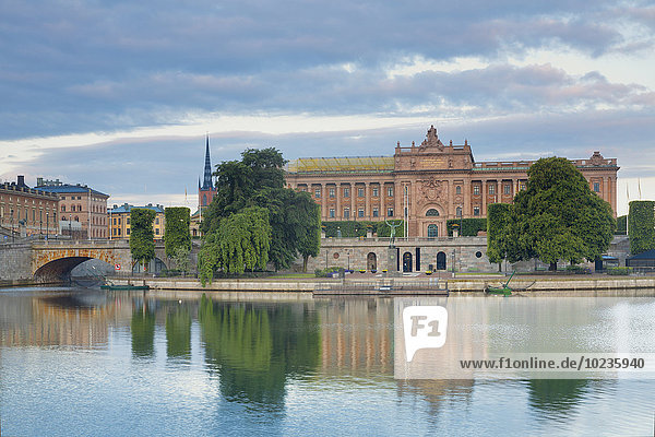 Schweden  Stockholm  Blick auf das schwedische Parlament