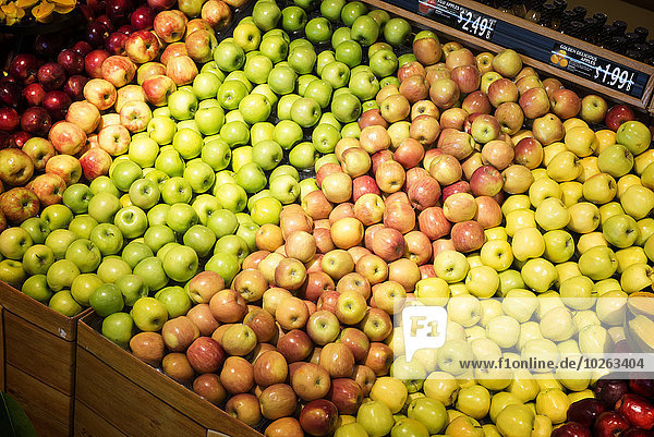 zeigen Amerika Apfel Verbindung Pennsylvania Supermarkt