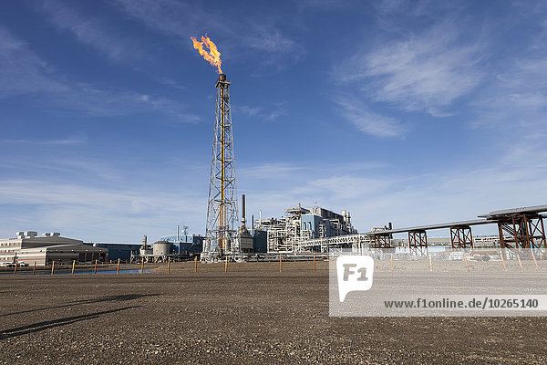 Sommer Produktion Feld Insel Prudhoe Bay Bucht Schlaghose Öl