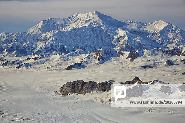 Mount Logan  Canada's highest peak  in Kluane National Park and Reserve; Yukon  Canada