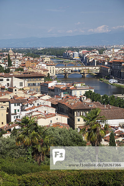 Großstadt Ansicht Florenz Italien