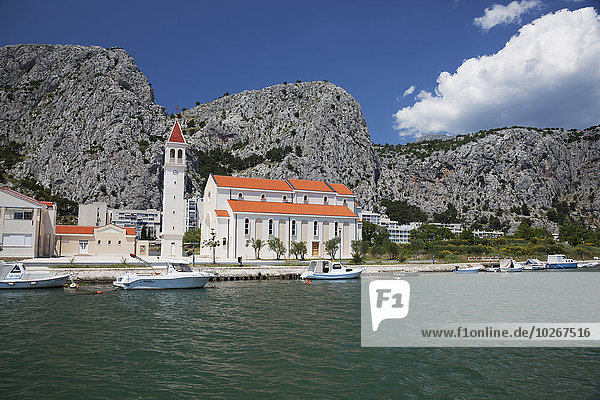 Fluss Kirche Trennung Kroatien