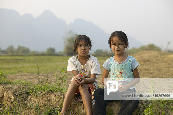 Young Girls  Laos