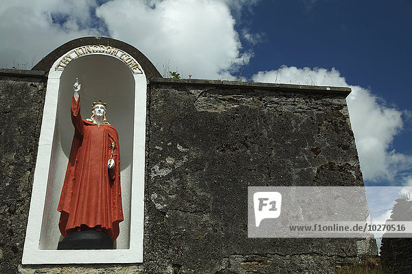 Religion Dorf Statue Kerry County Irland Halbinsel klingeln