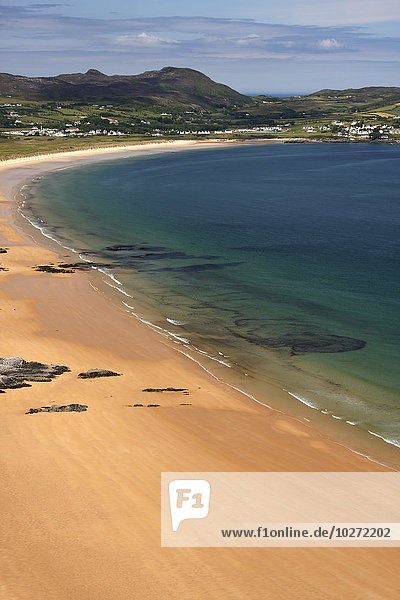 Portsalon-Strand oder Knockalla-Strand und Ballymastocker-Bucht am Wild Atlantic Way; Grafschaft Donegal  Irland'.