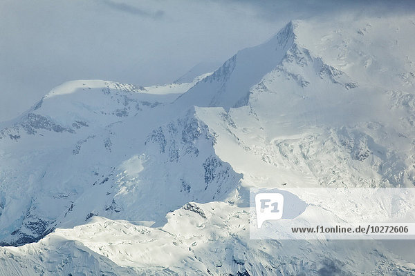Nationalpark Amerika Wolke Close-up Verbindung schlank Denali Nationalpark Mount McKinley Alaska