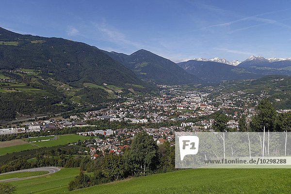 Ausblick auf Brixen im Eisacktal  Südtirol  Alto Adige  Italien  Europa