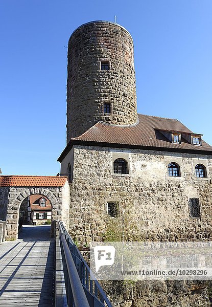 Burg Thann  Burgthann  an der Schwarzach  Mittelfranken  Bayern  Deutschland  Europa