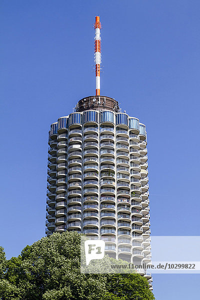 Dorint Hotel Tower  Augsburg  Bavaria  Germany  Europe