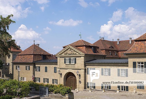 Schloss Castell  Castell  Mainfranken  Unterfranken  Franken  Bayern  Deutschland  Europa