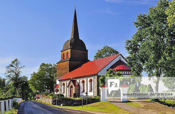 Kirche  Ort Tuna  Vimmerby  Kalmar län  Smaland  Schweden  Europa