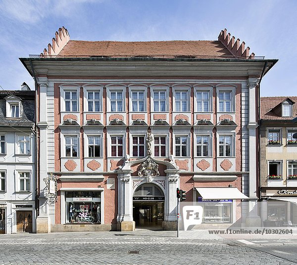 Haus zum Saal  repräsentatives Bürgerhaus  Bamberg  Oberfranken  Bayern  Deutschland  Europa