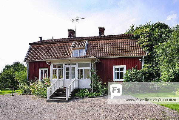 Astrid Lindgrens Näs  Barndomshem  Lindgrens Geburtshaus und Wohnhaus bis 1920  Ort Vimmerby  Kalmar län  Smaland  Schweden  Europa