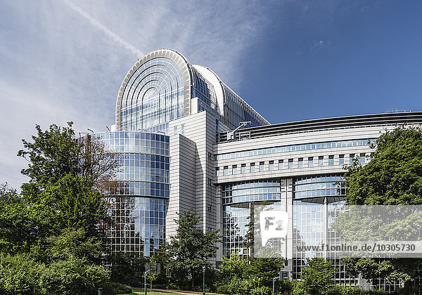 Europäisches Parlament in Brüssel  Belgien
